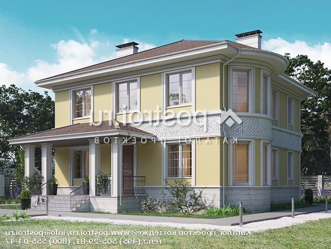 Y-252-1P проект двухэтажного коттеджа из пеноблоков размером 14 на 18 Y-252-1P проект двухэтажного коттеджа из пеноблоков размером 14 на 18