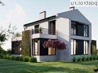 Y-271-1P проект двухэтажного дома из пеноблоков размером 18 на 15