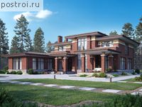 R-325-1K проект двухэтажного дома из кирпича размером 22 на 19 