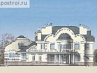 S-560-1K проект двухэтажного дома из кирпича размером 19 на 21 