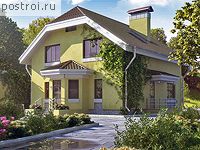 T-167-1K проект двухэтажного дома из кирпича размером 12 на 9 