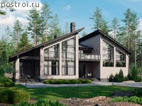 U-403-1K проект двухэтажного дома из кирпича размером 22 на 16