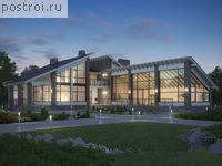 U-483-1K проект двухэтажного дома из кирпича размером 31 на 22