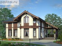 V-179-1K проект двухэтажного дома из кирпича размером 12 на 11 