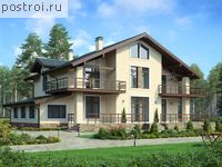 V-315-1K проект двухэтажного дома из кирпича размером 14 на 18 